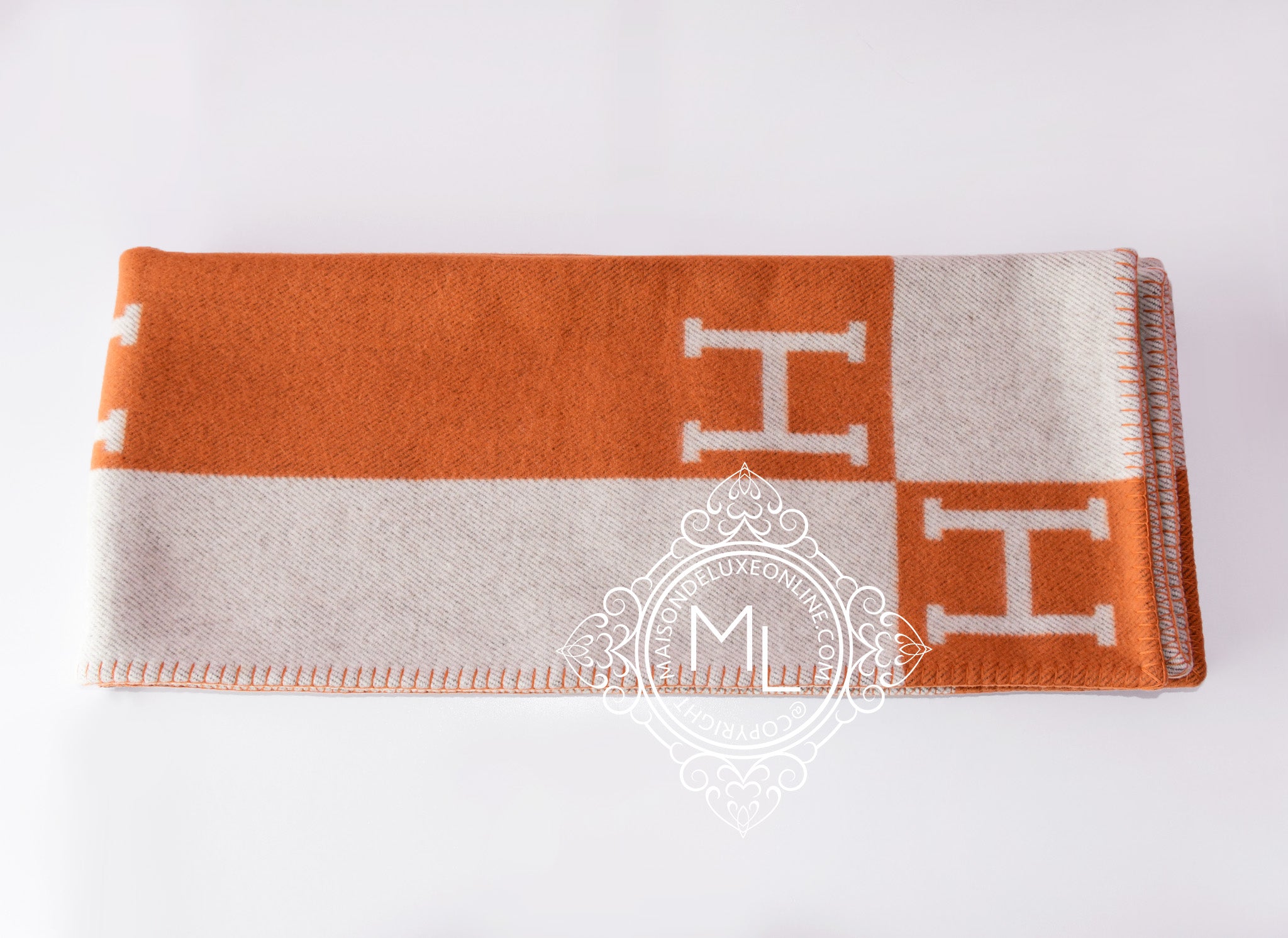 hermes h blanket