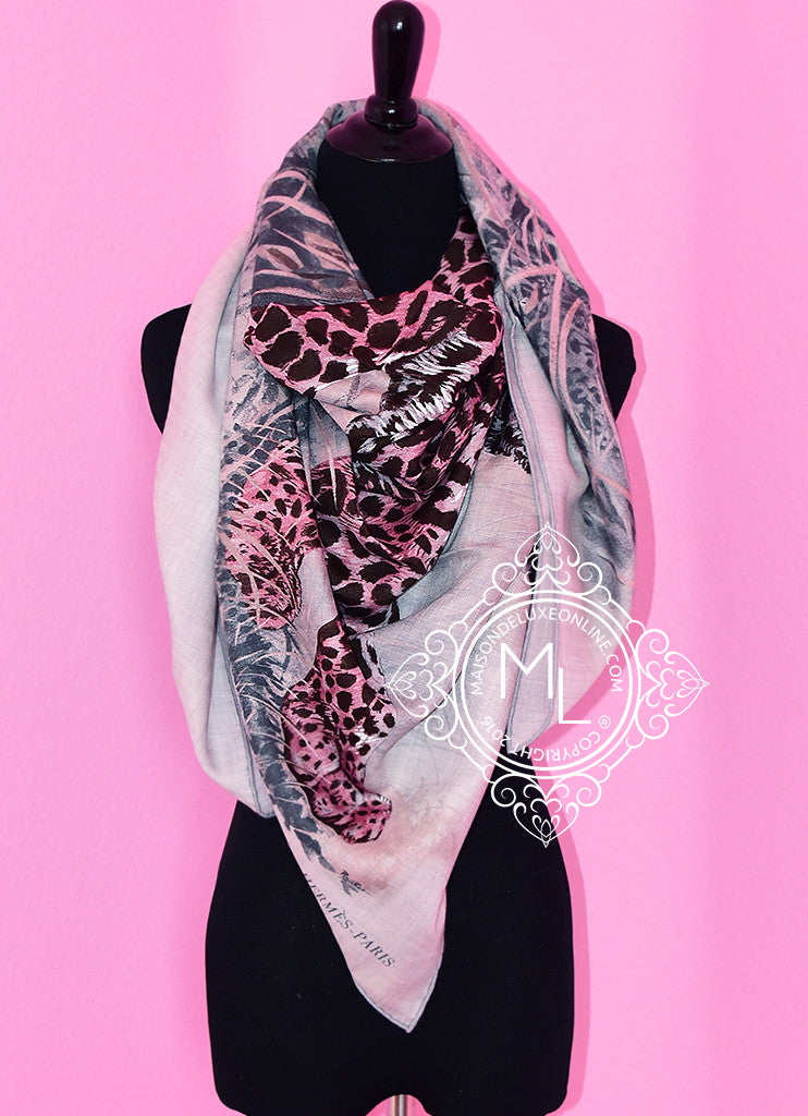 hermes panthera pardus scarf