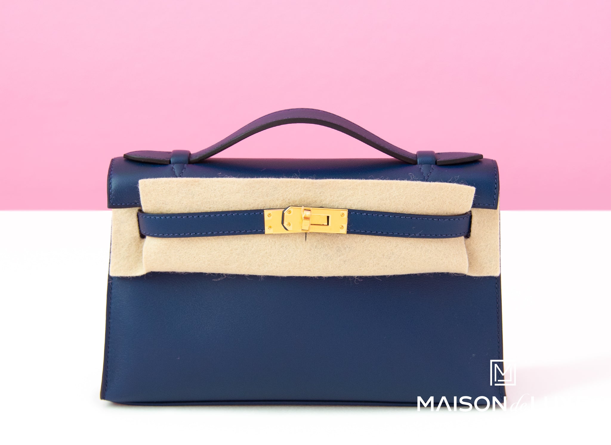 navy kelly bag