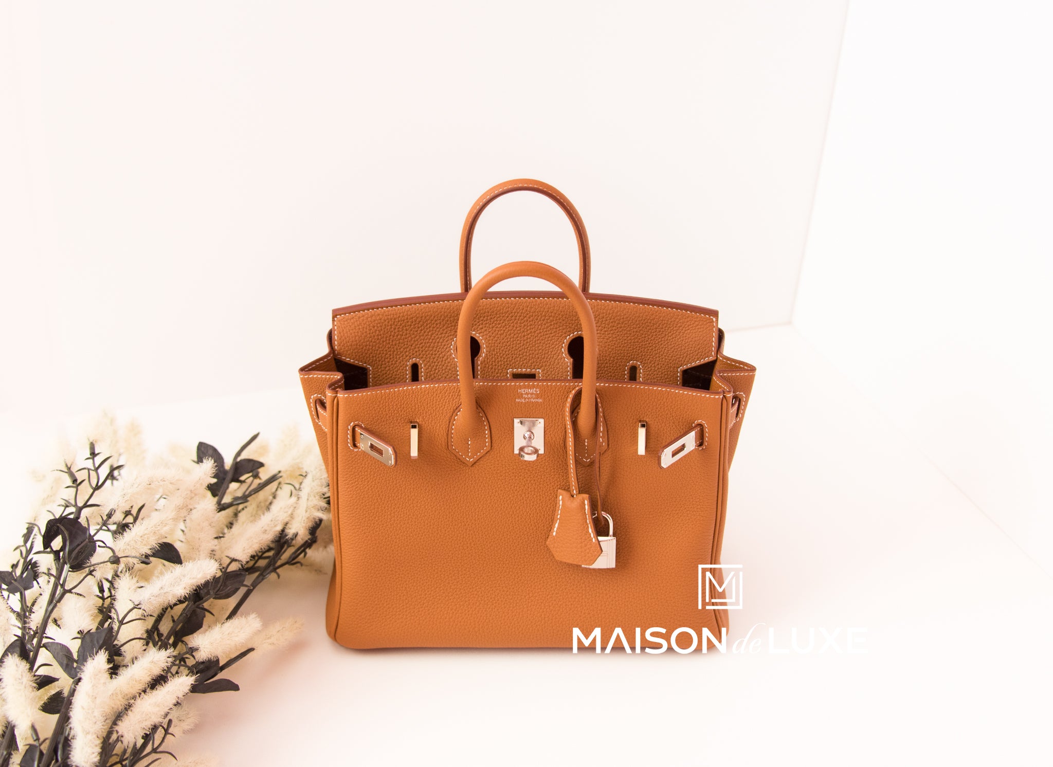 brown hermes birkin 25