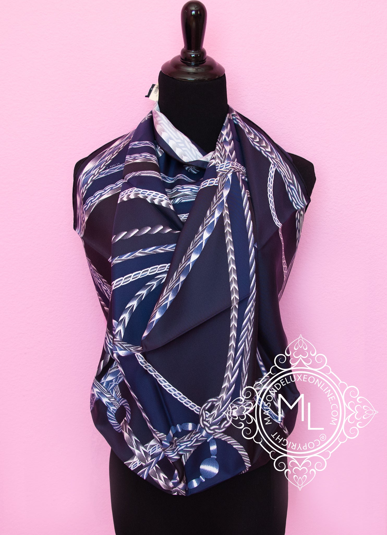 hermes robe du soir scarf 90