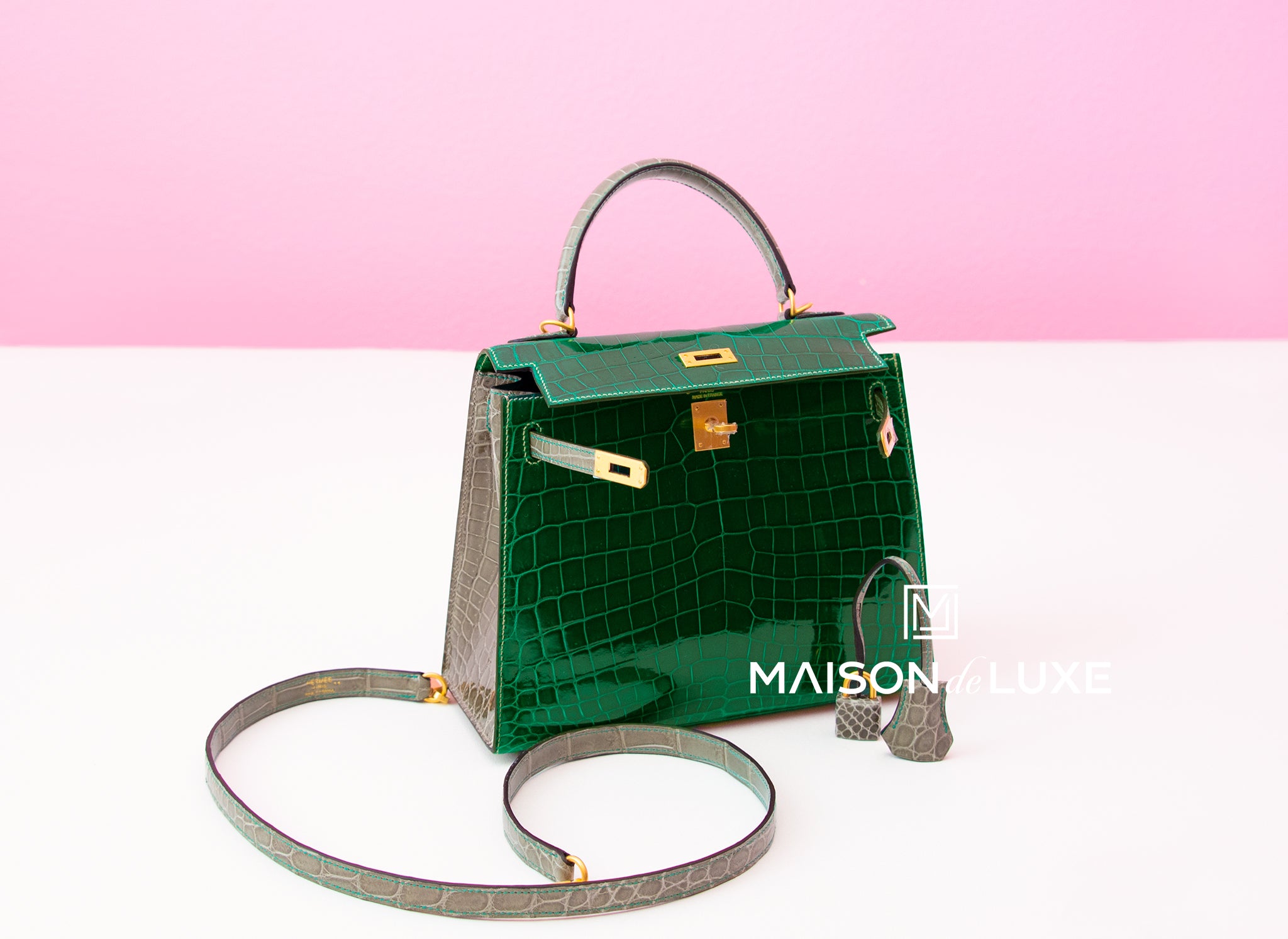 hermes kelly 25 crocodile