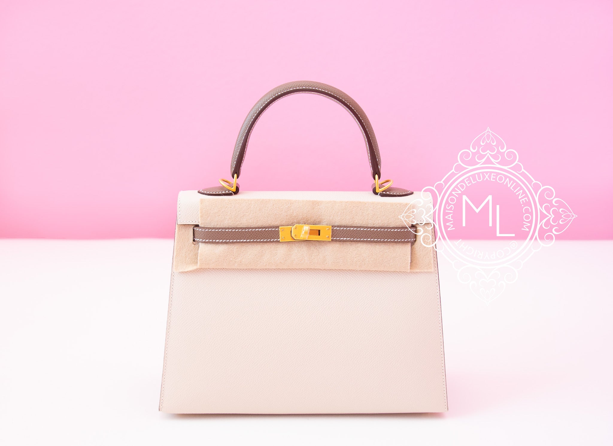 hermes kelly bicolor