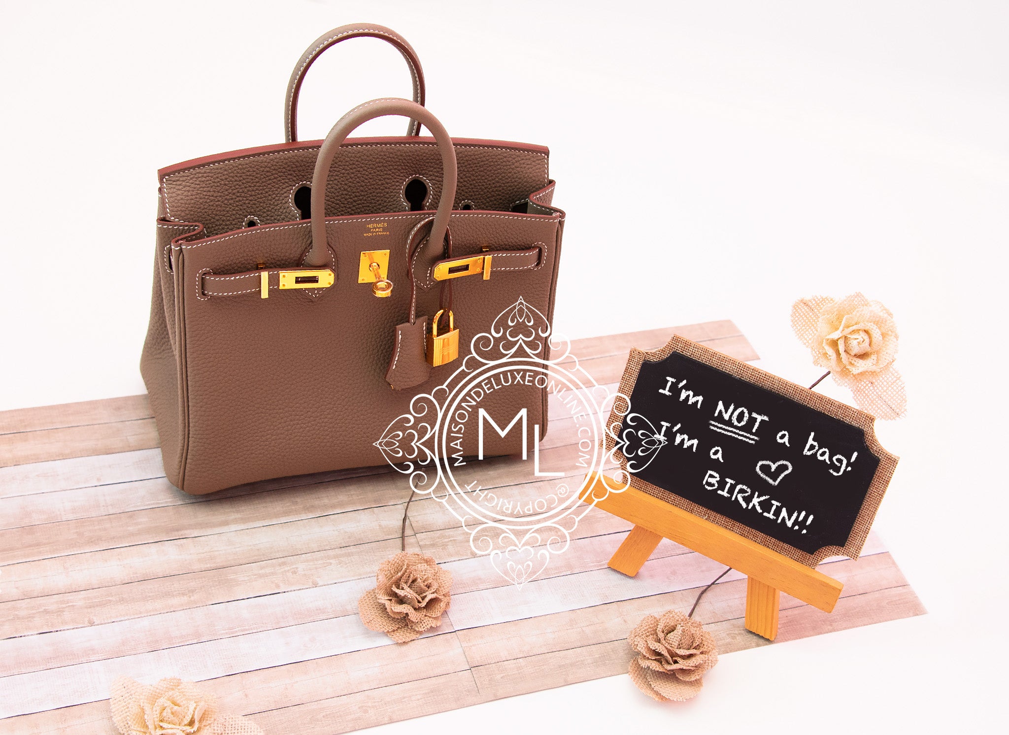 gold birkin 25