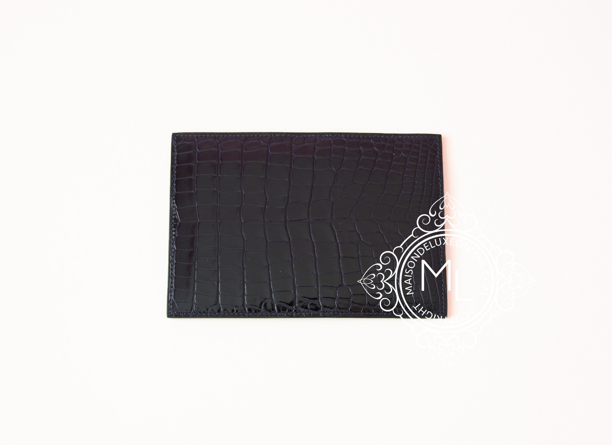 crocodile card case