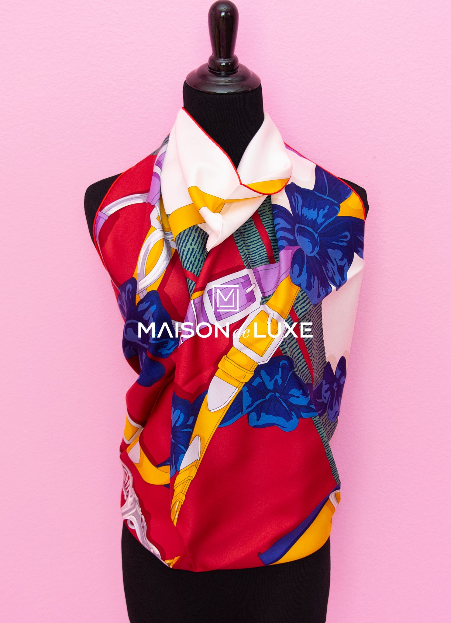 grand manege detail scarf 90