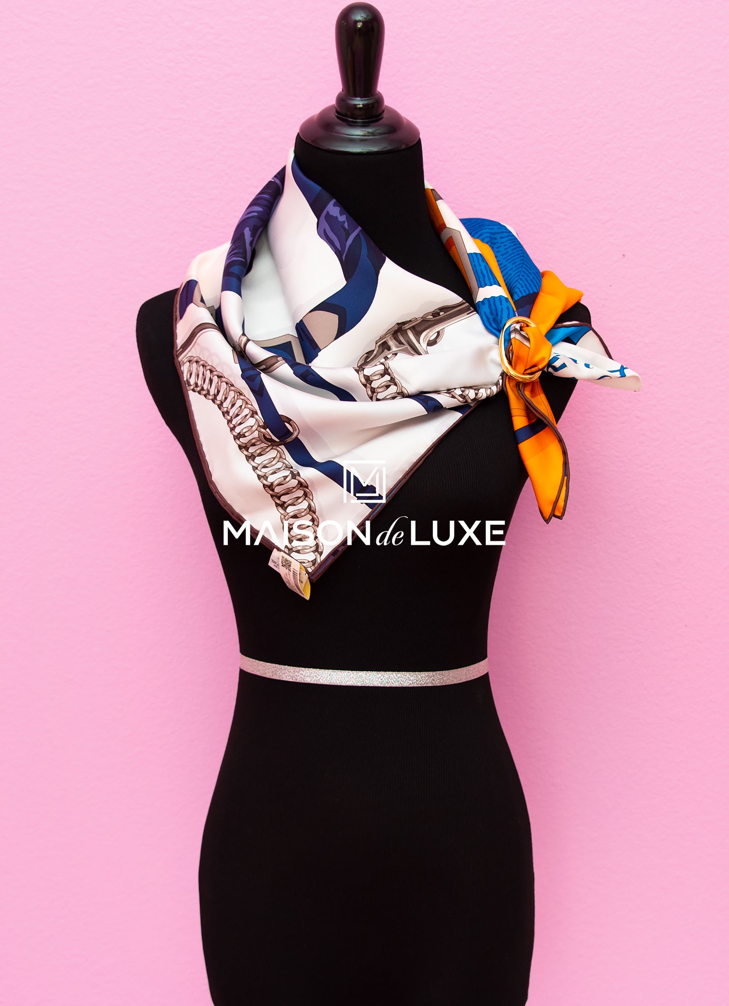 grand manege detail scarf 90