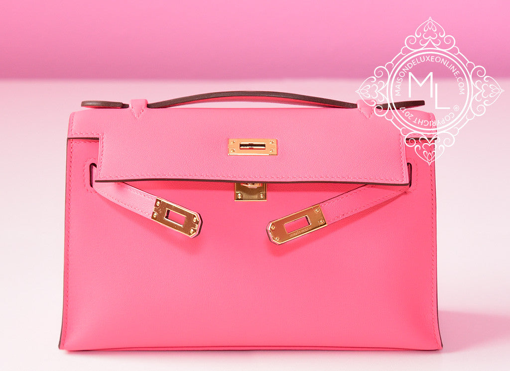 kelly pochette rose azalee