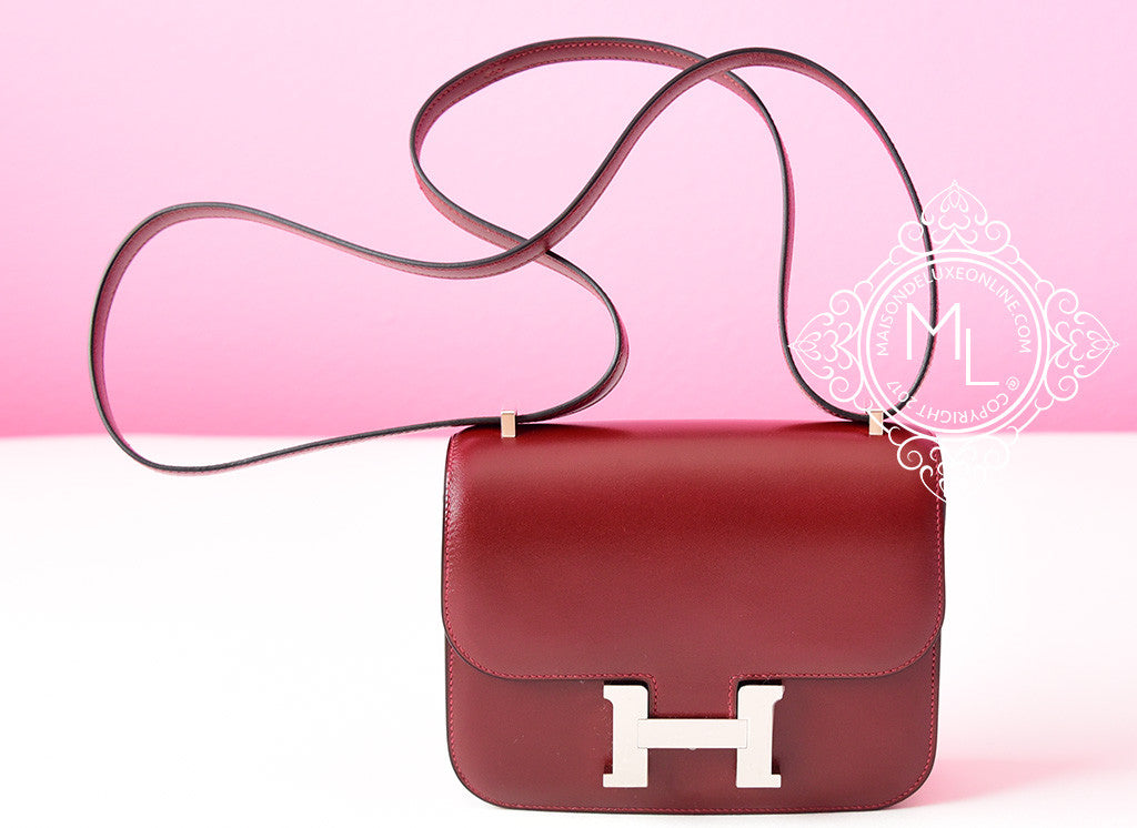 hermes constance red