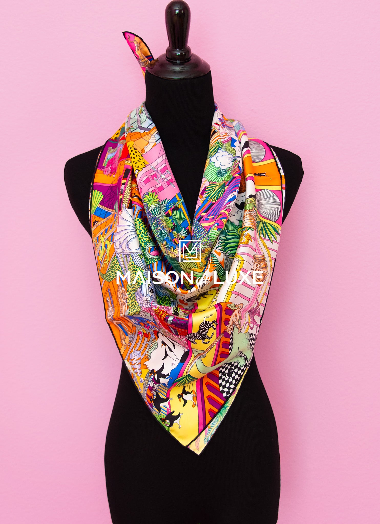 hermes animapolis scarf 90