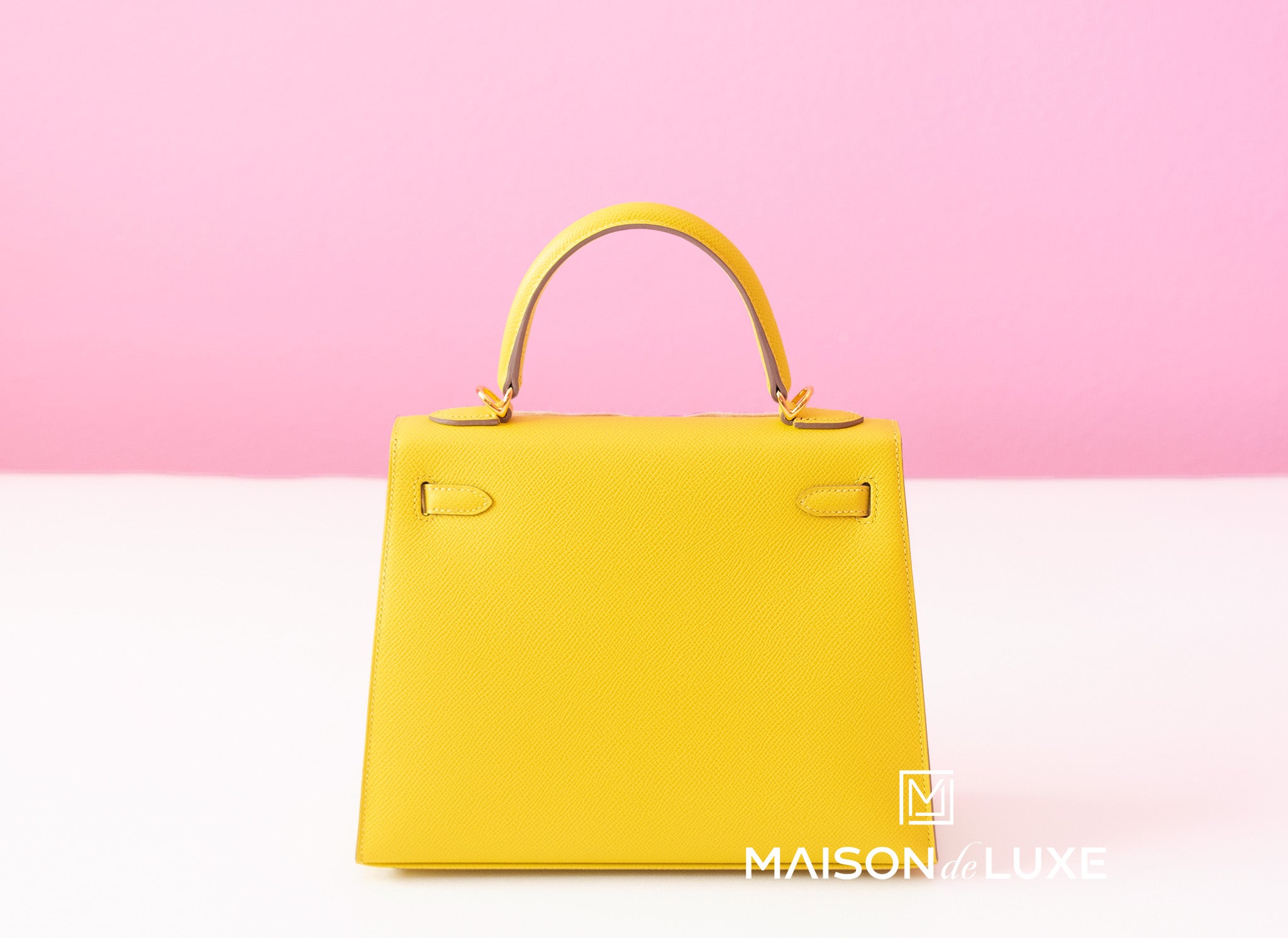 hermes yellow kelly bag