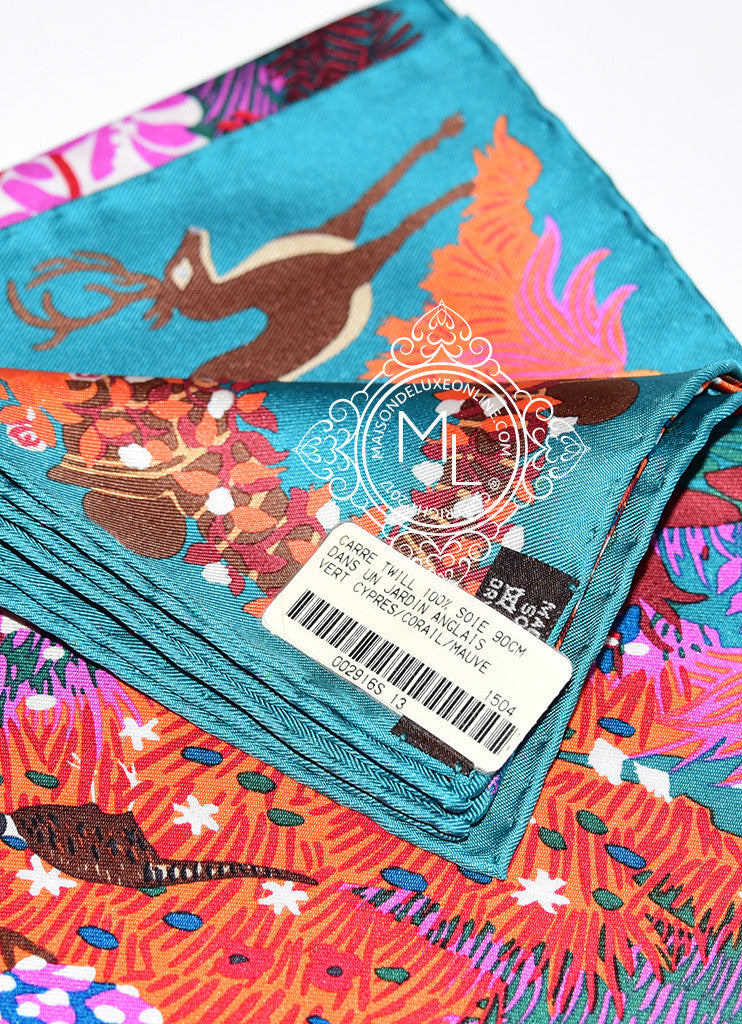 hermes dans un jardin anglais scarf