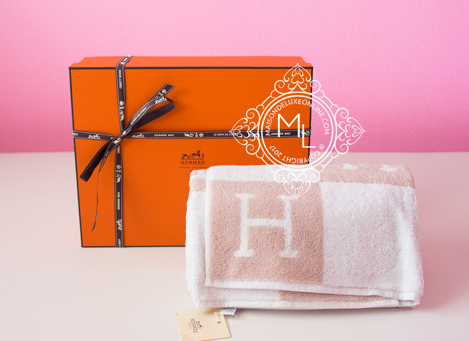 hermes baby towel