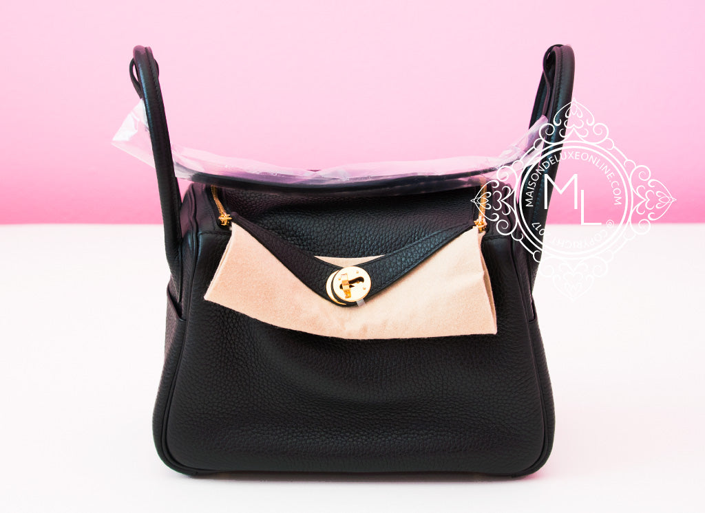 hermes lindy 26 black gold