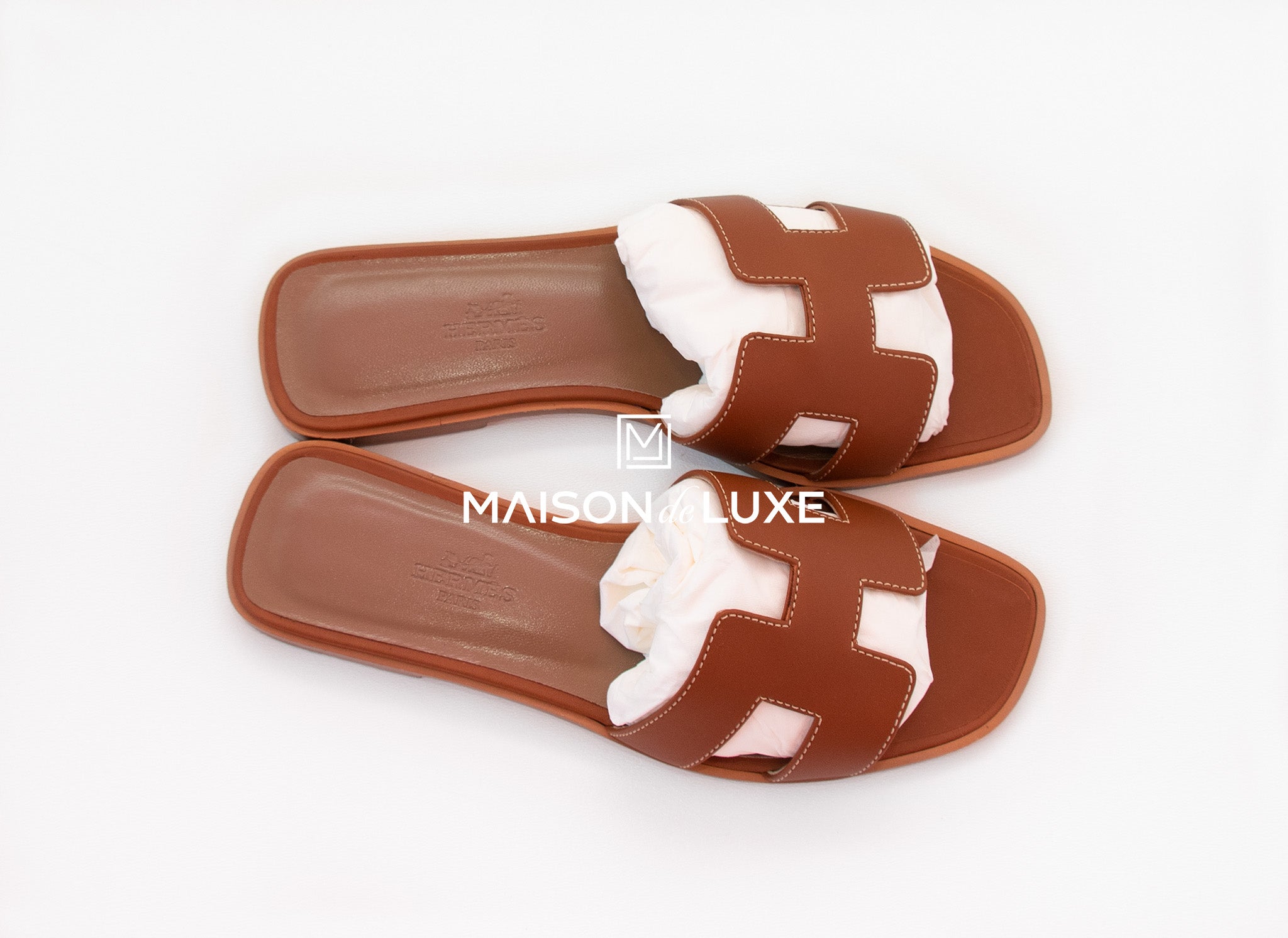 hermes female slippers