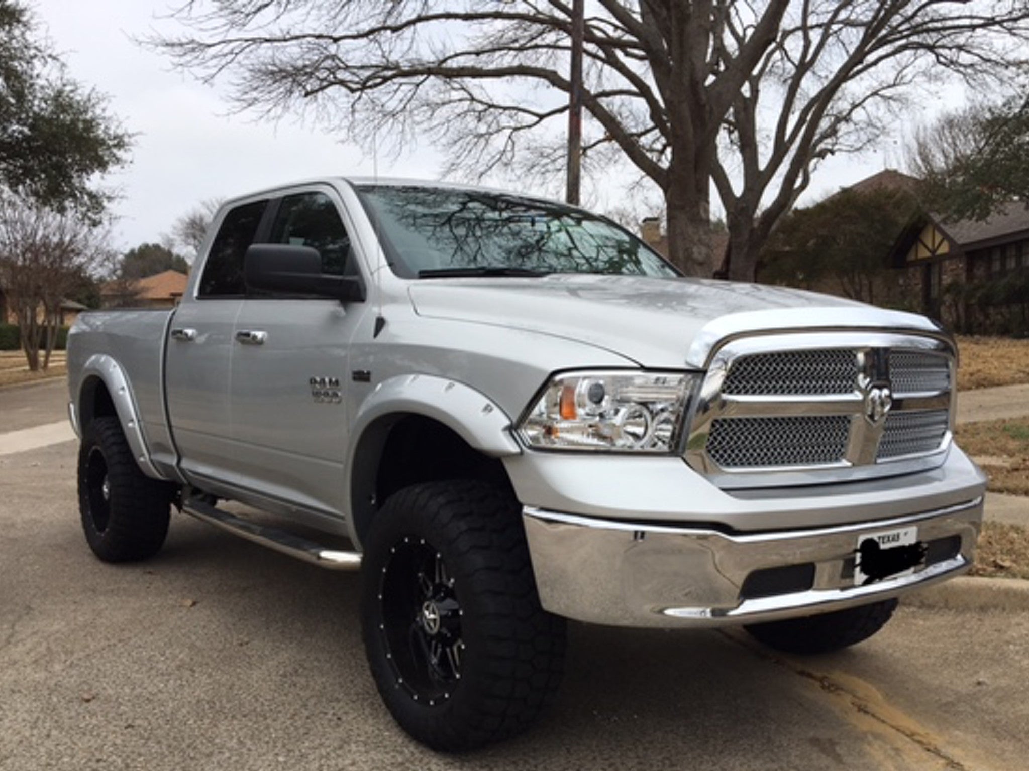 2017 dodge ram fender flares