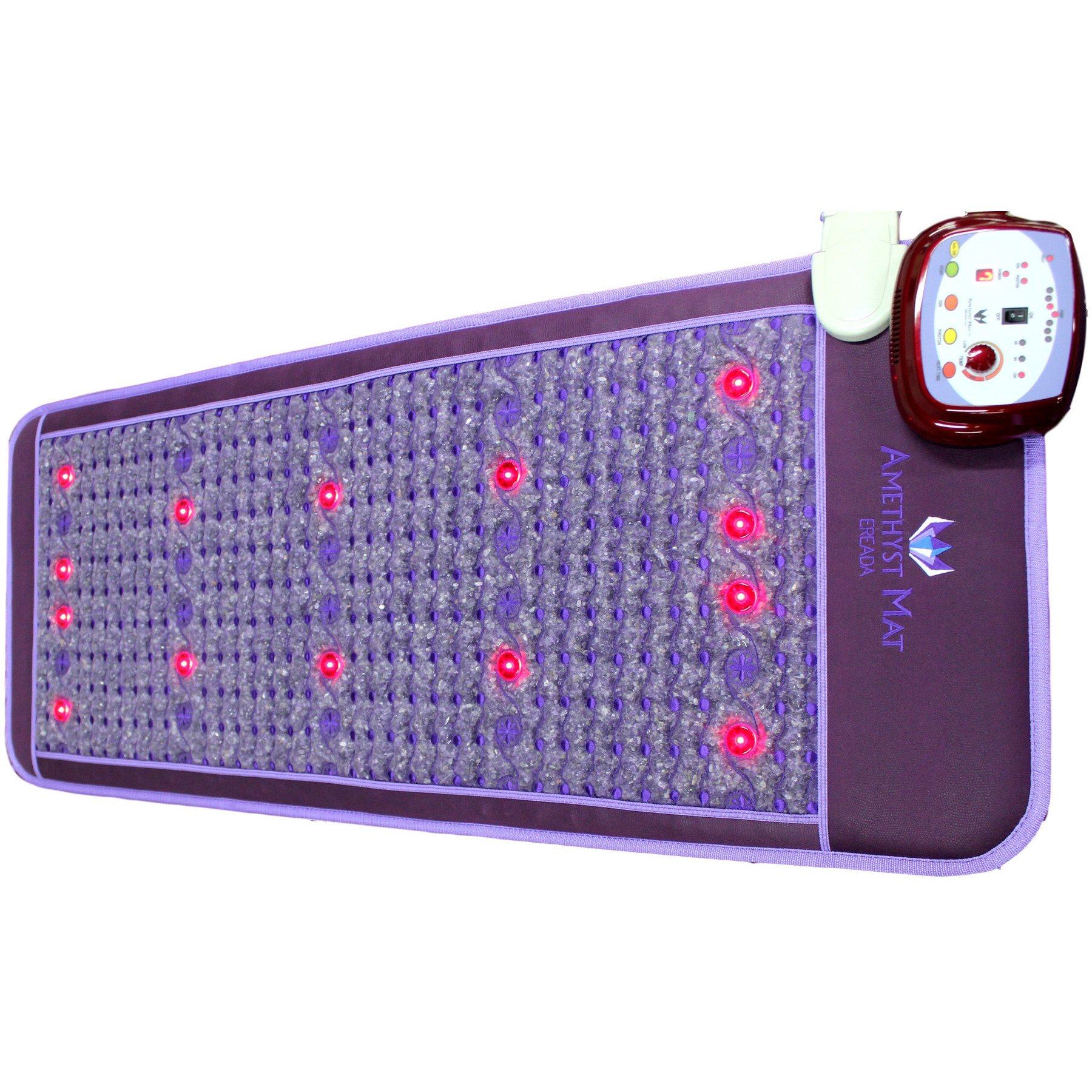 Ereada® Fir Pemf Photon Amethyst Mat Midsize 59x24 150x60cm Purple Ereada Far Infrared 2323