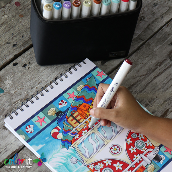 Download What Are The Best Markers For Adult Coloring Books? - ColorIt