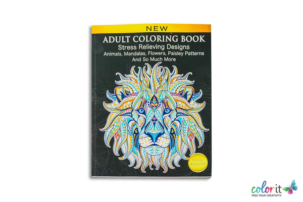 Life Of The Wild: A Whimsical Adult Coloring Book: Stress Relieving Animal  Designs: A Swear Word Coloring Book (Paperback)
