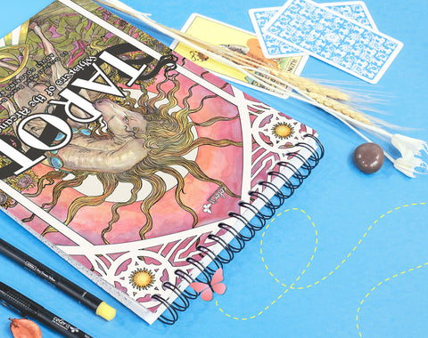 ColorIt Tarot: Whispers of the Arcana Adult Coloring Book - Spiral Binding