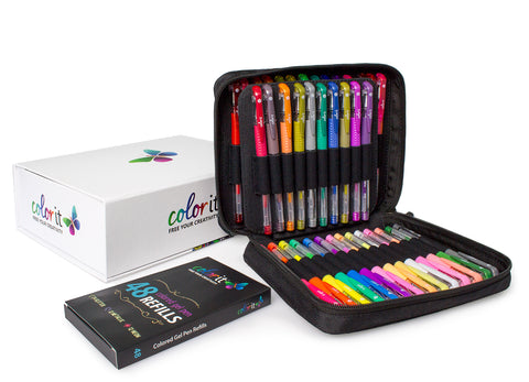 ColorIt 48 Gel Pen Set