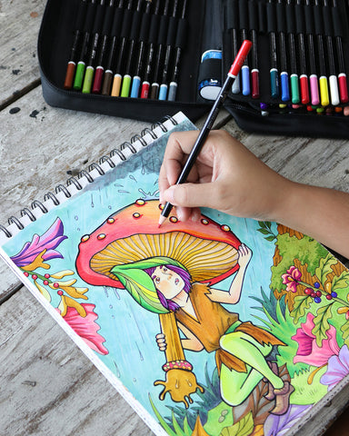 How To Blend and Shade With Colored Pencils For Adult Coloring
