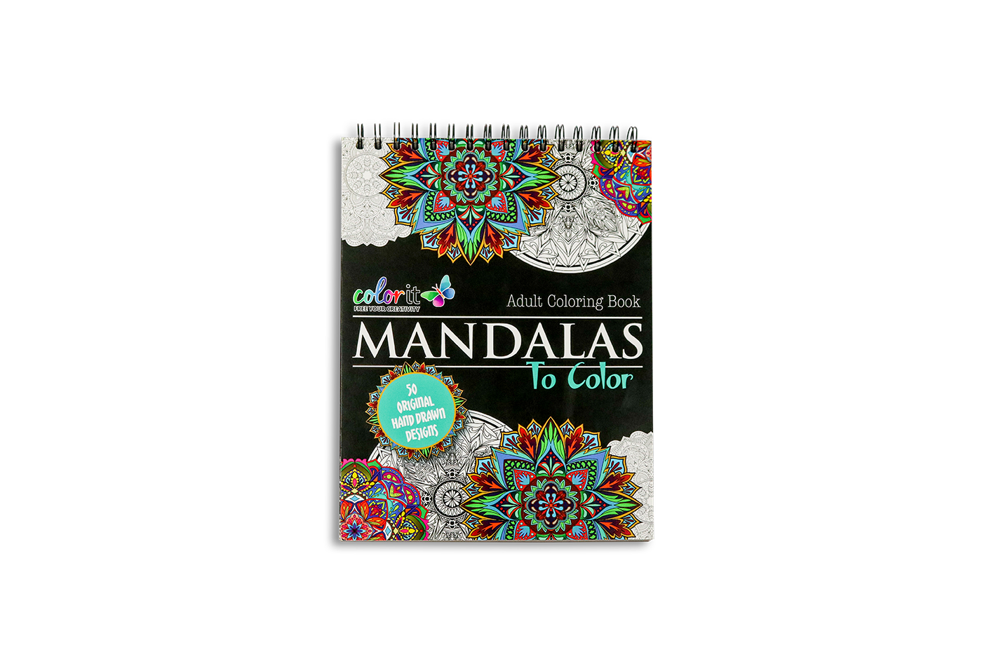 50 animal mandalas adult coloring book stress- relief: Coloring Book For  Adults Stress Relieving Designs, mandala coloring book for adults with  Lions, (Paperback)
