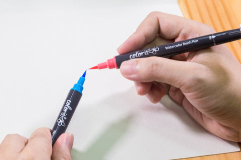 Take Your Art To The Next Level With Watercolor Brush Pens – ColorIt