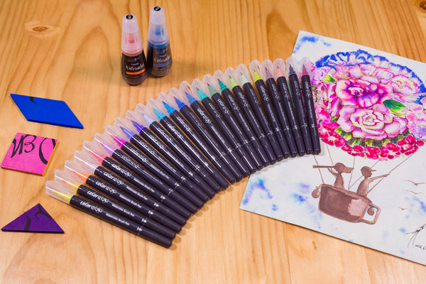 Choosing the Best Watercolor Markers  Finding the Right Watercolor Pen for  Your Creative Practice 