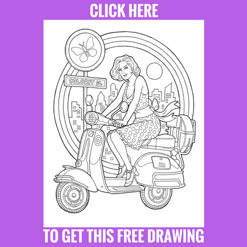 Free Scoot Drawing