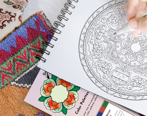 ColorIt CIMANDALAS7 Colorit Mandalas To Color, Volume Vii Coloring Book For  Adults 50 Cultural Mandala Patterns And Designs, Spiral Binding, Usa Pri