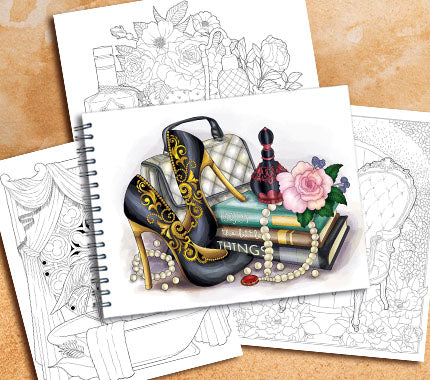 You're never too old to color! Our line of Timeless Creations Adult  Coloring books and Coloring kits are just the thing to reduce stress…