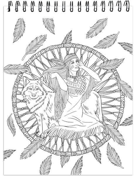 coloring pages native american symbols