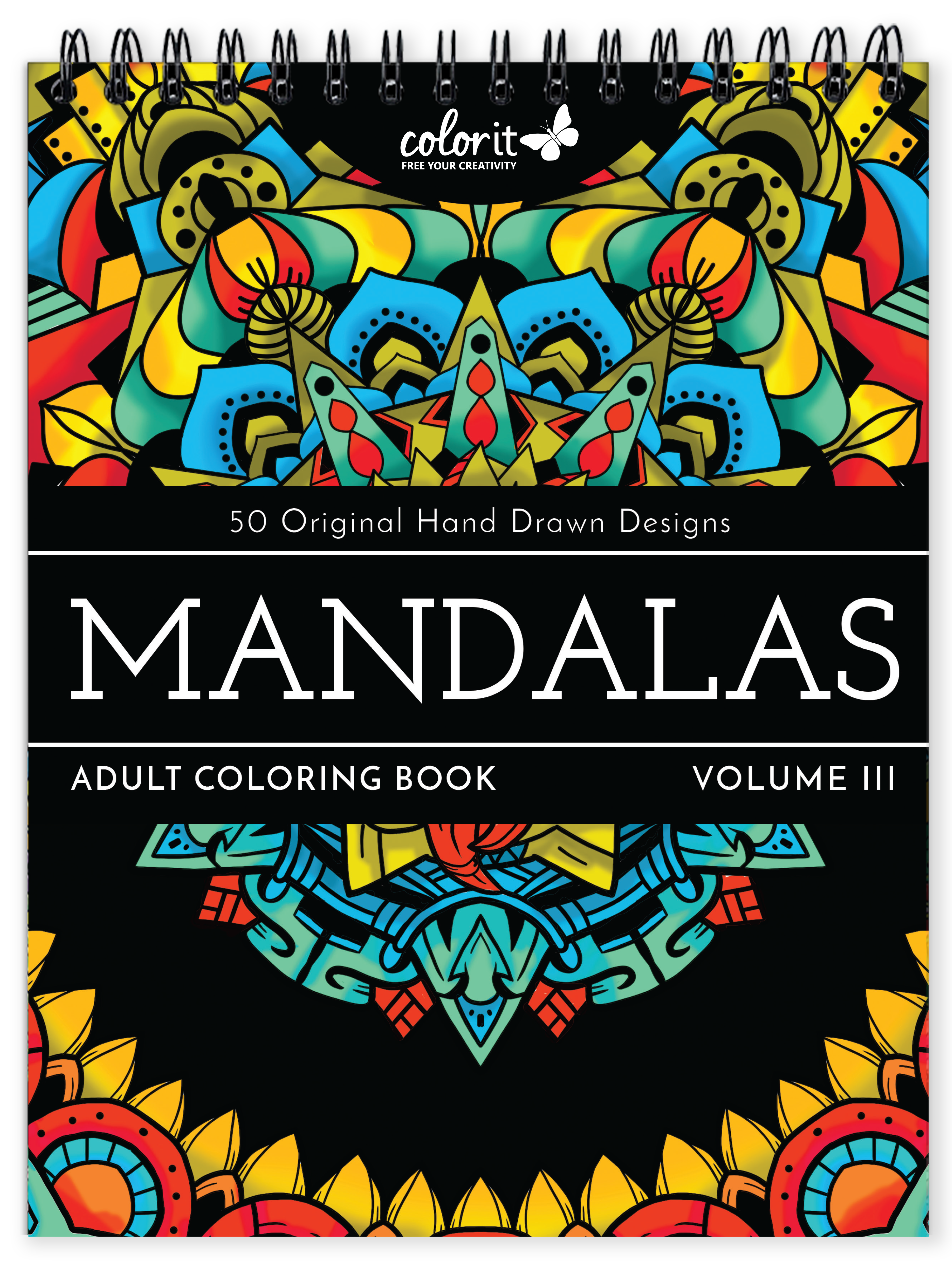 Download Mandalas To Color Volume Iii Adult Coloring Book Colorit