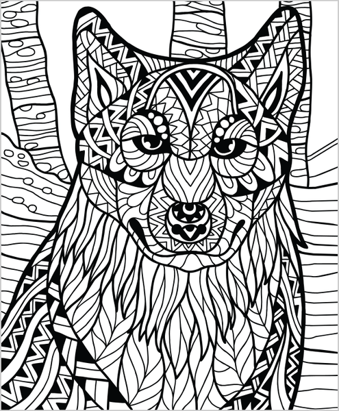 coloring pages for kids of wildlife