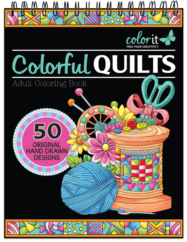 ColorIt Colorful Music Coloring Book - Create your symphony of color!