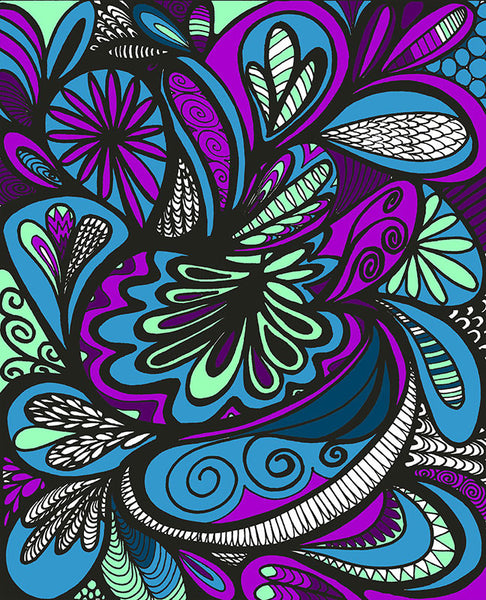 Calming Doodles Volume 1 Digital Download Version – ColorIt