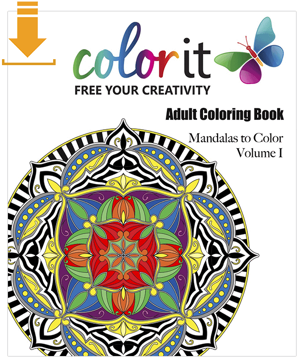 Download Mandalas To Color Volume 1 Digital Download Version Colorit