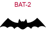 BAT-2 A single black bat