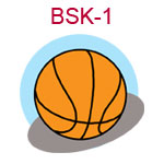 BSK-1 A basketball