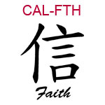 CAL-FTH Chinese symbol for faith