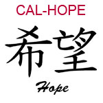 CAL-HOPE Chinese symbol for hope