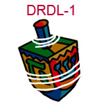 DRDL-1  A colorful dreidel