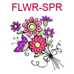 FLWR-SPR Bouquet of colorful flowers