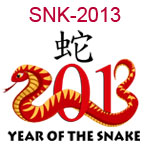 SNK-2013 Zodiac year of the snake 2013