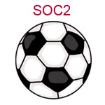 SOC2 A soccer ball