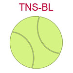 TNS-BL A tennis ball