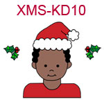Christmas kid 10 - African American boy