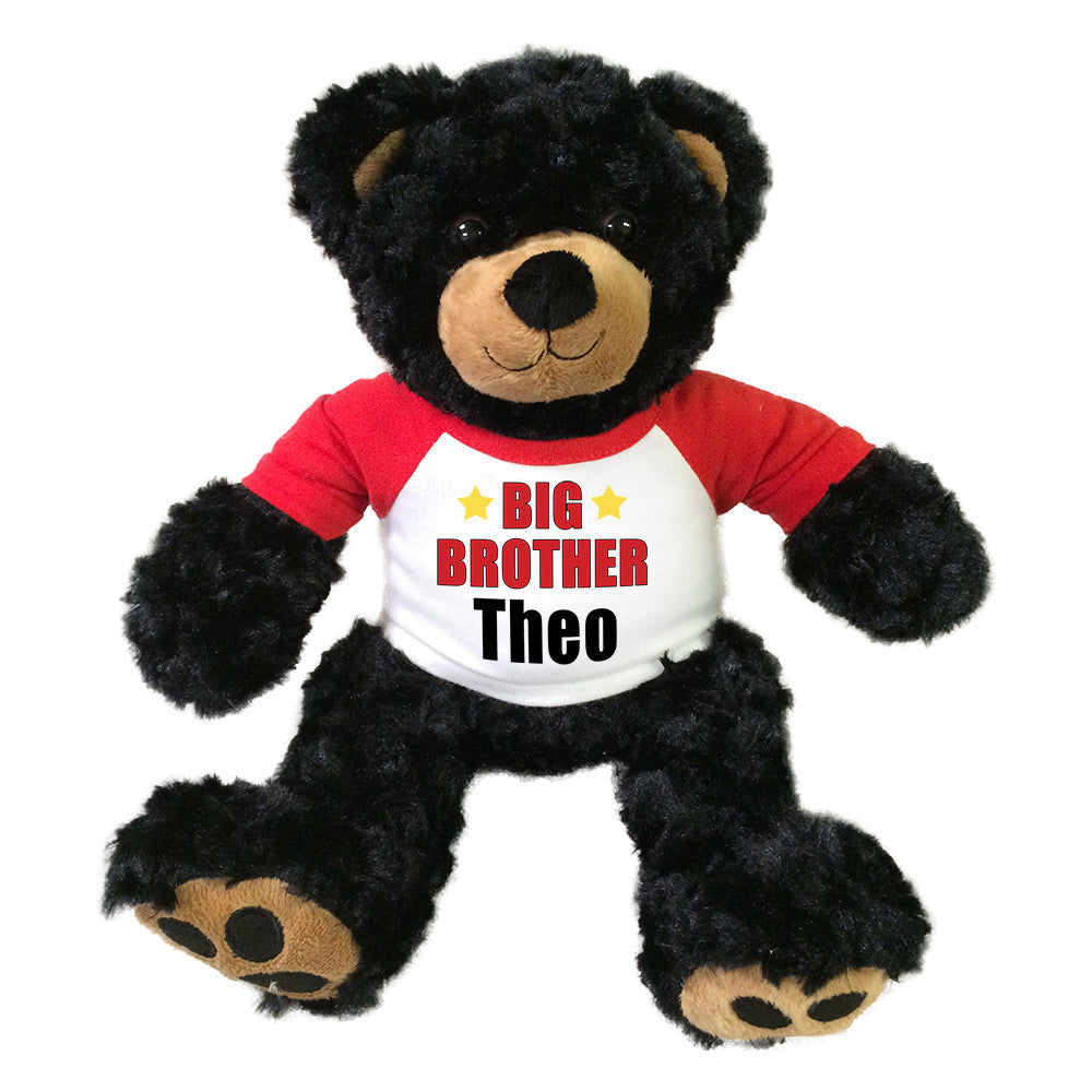 personalised big brother teddy