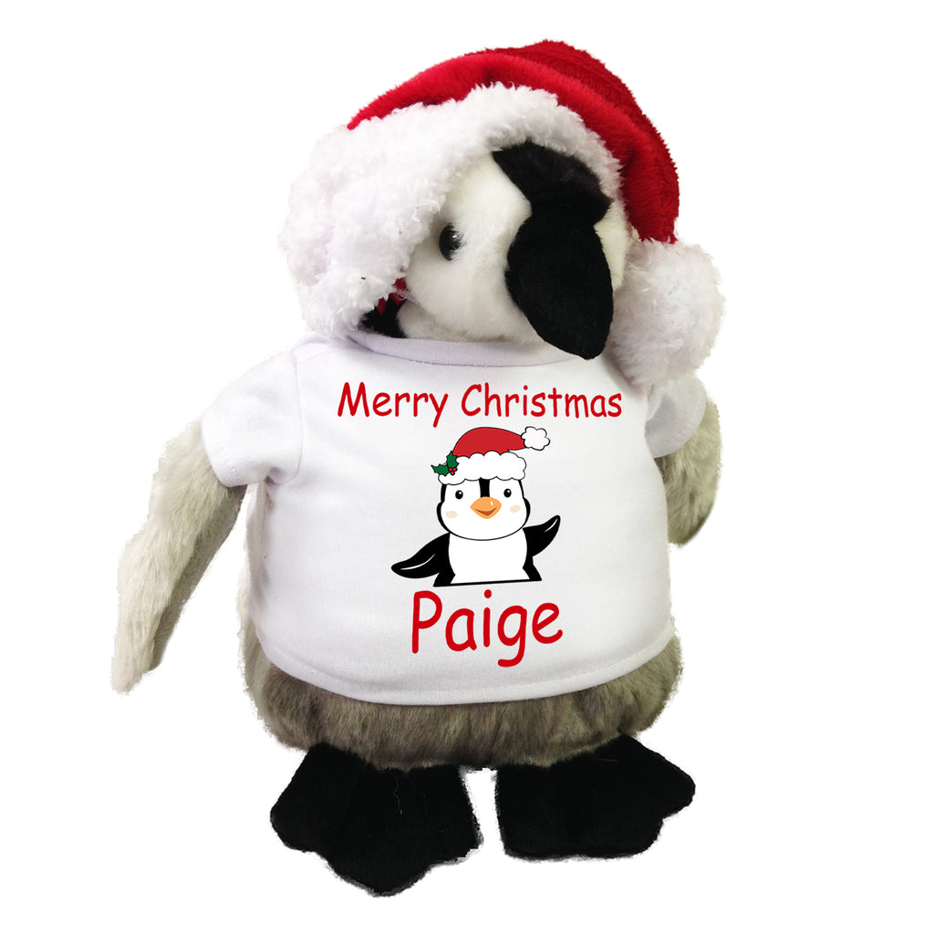 stuffed christmas penguin